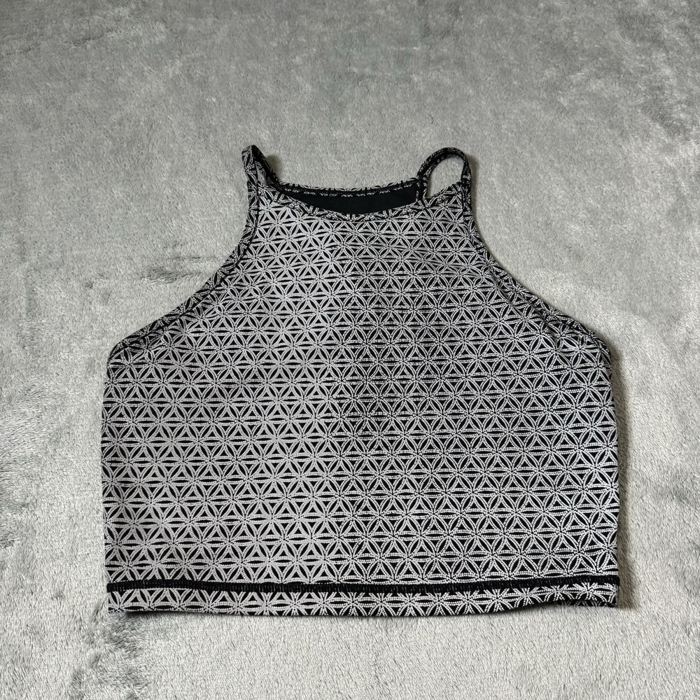 Resonate Yoga Womens 3M Floral‎ Geometric Pattern Workout Top Size Small NO PADS